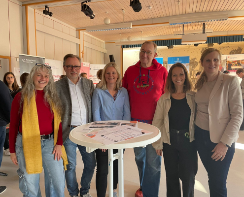 Organisiert wurde das Speeddating vom Schulverein_ Organisiert wurde das Speeddating vom Schulverein_